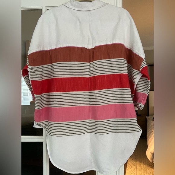 Anthropologie Long Sleeve Button Up Shirt - Picture 3 of 4